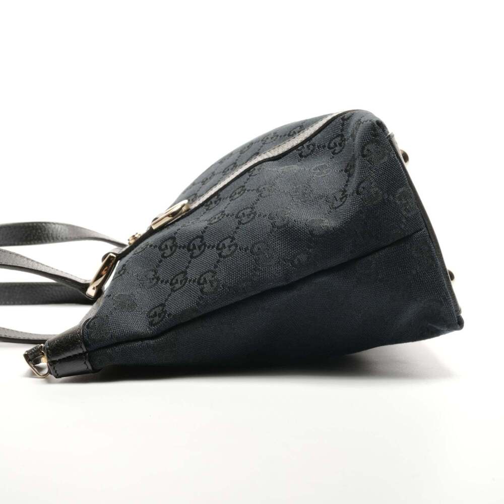 GUCCI Black Canvas Shoulder Bag - Picture 4 of 14